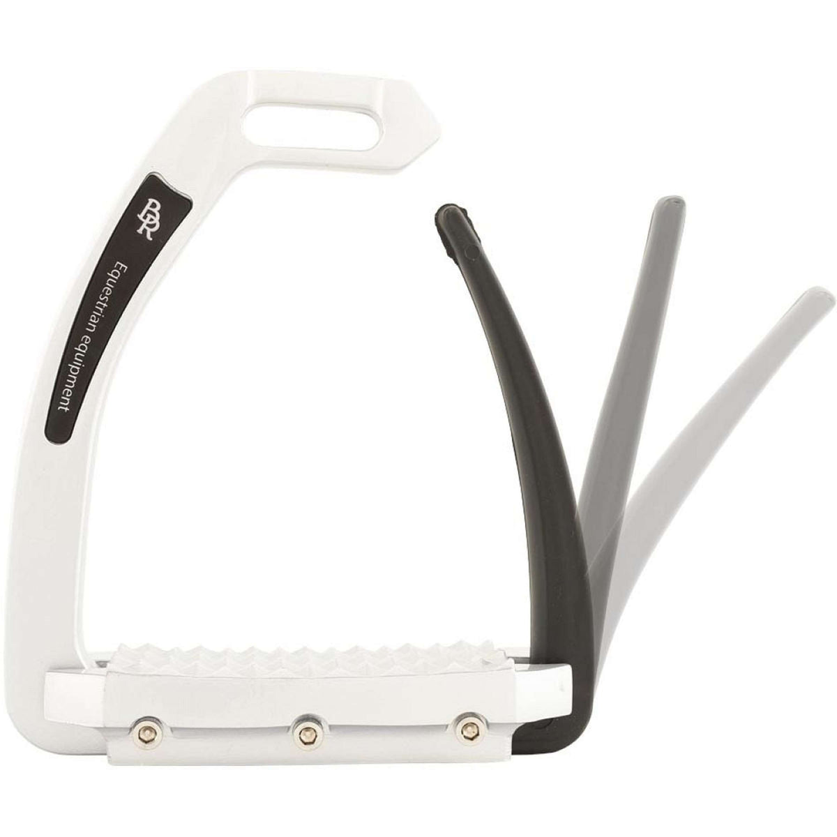 BR Stirrups Lavello Silver/Black