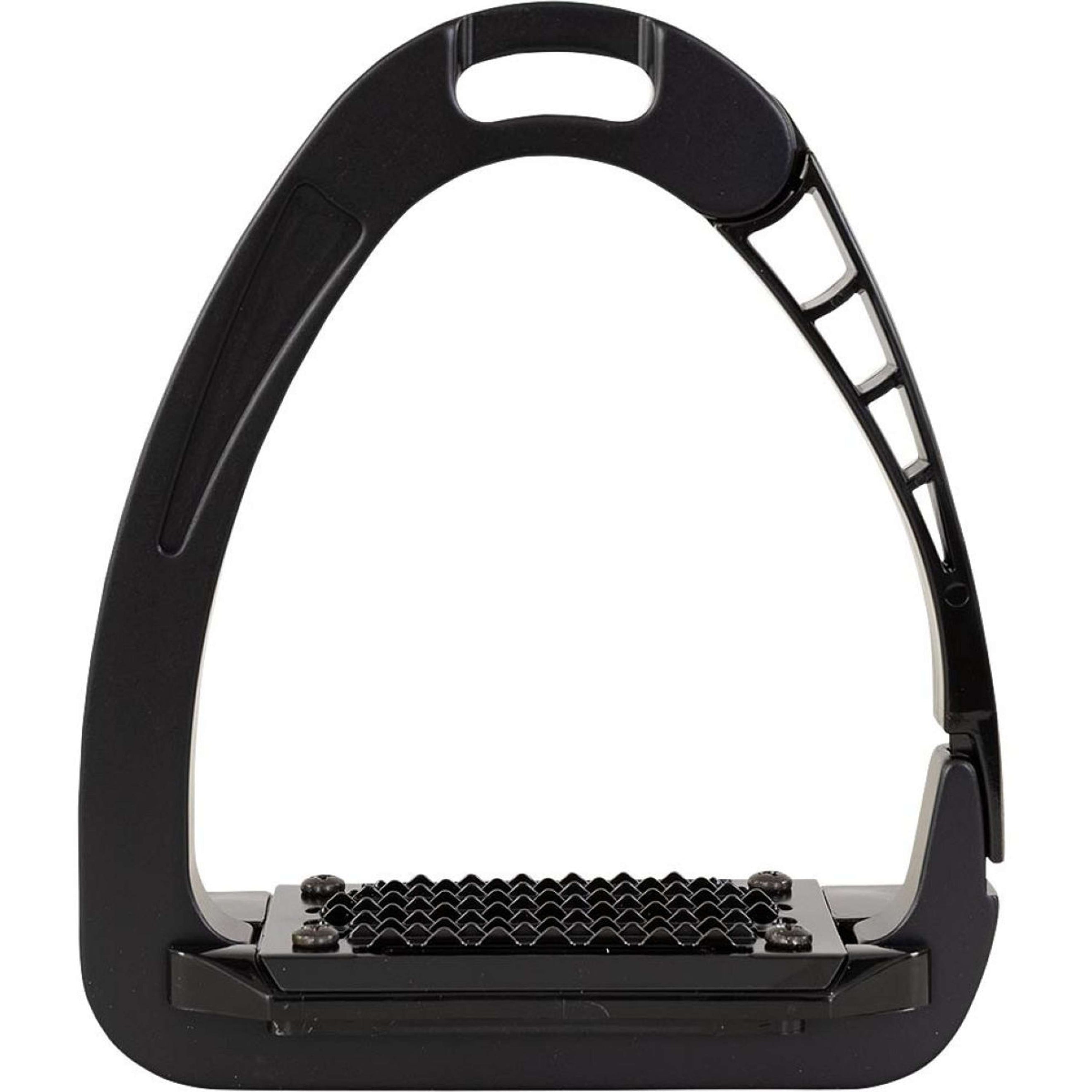 Acavallo Stirrups Arena Alupro Black plain