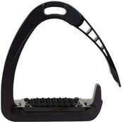 Acavallo Stirrups Arena Alupro Black plain