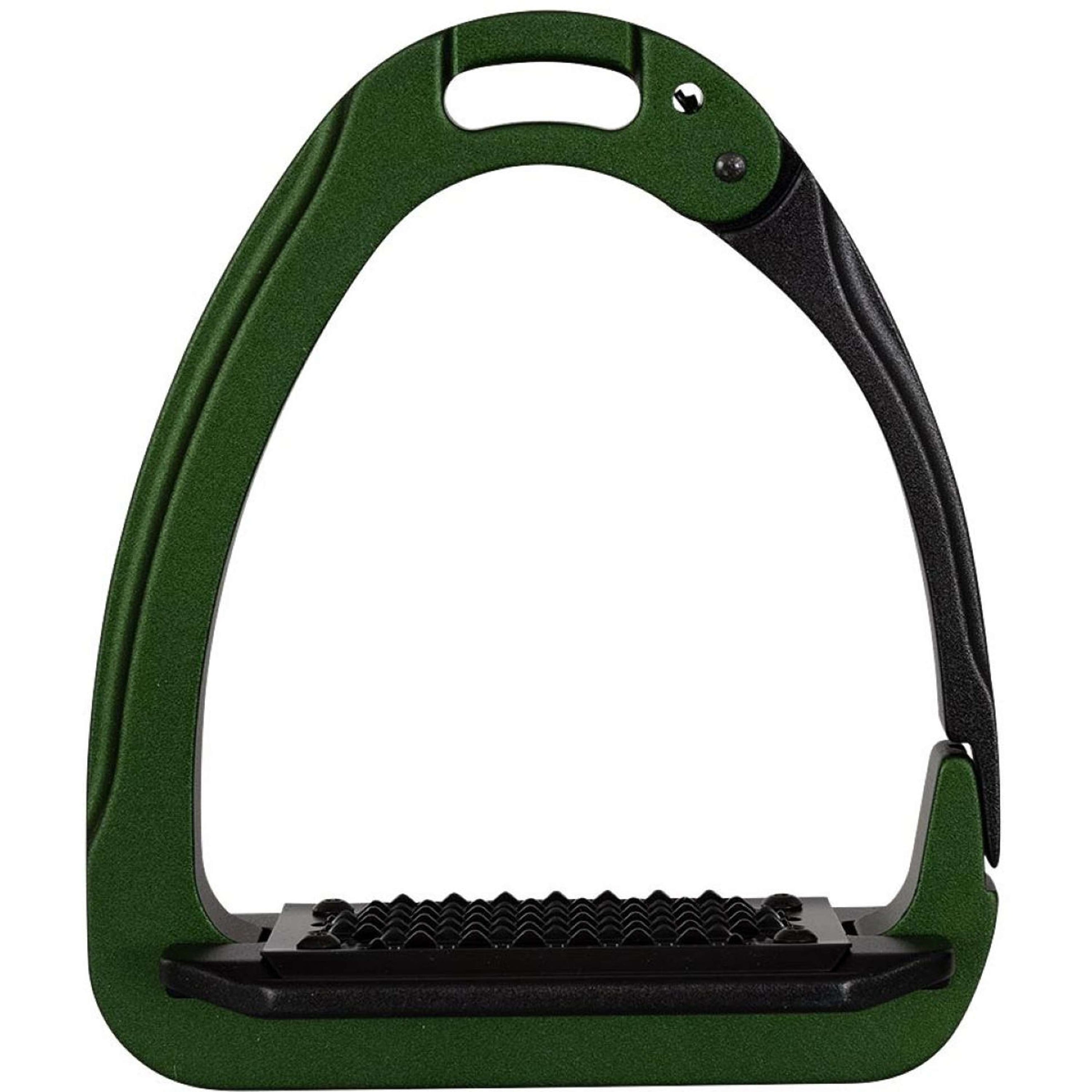 Acavallo Stirrups Arena Alu Plus 2.0 Hunter Green/Black