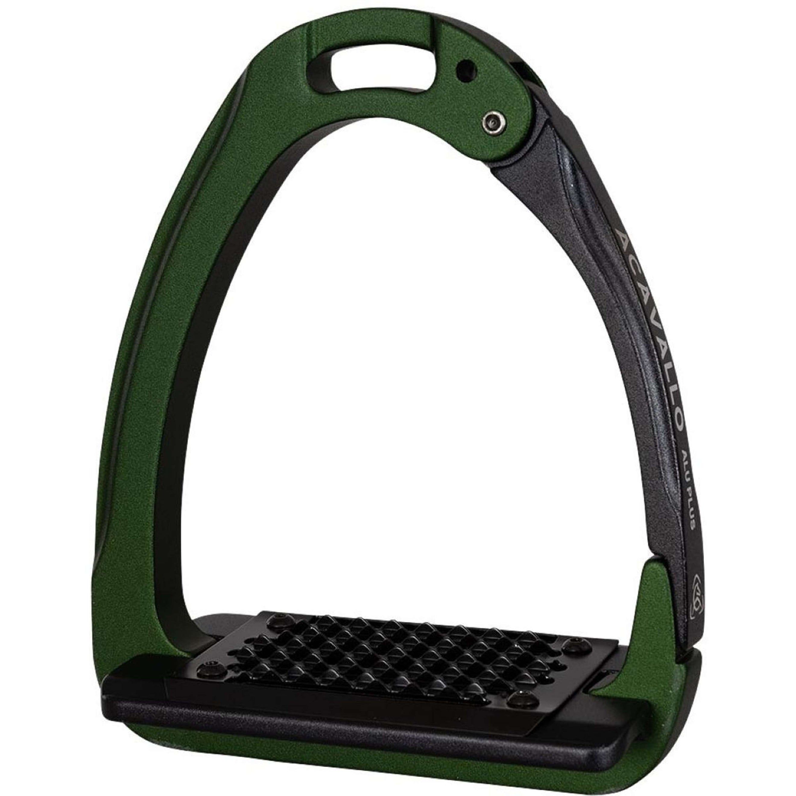 Acavallo Stirrups Arena Alu Plus 2.0 Hunter Green/Black