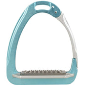 Acavallo Stirrups Arena Alu Plus 2.0 with Rhinestones Sky blue/Alu