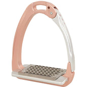 Acavallo Stirrups Arena Alu Plus 2.0 with Rhinestones Antique Rose/Alu