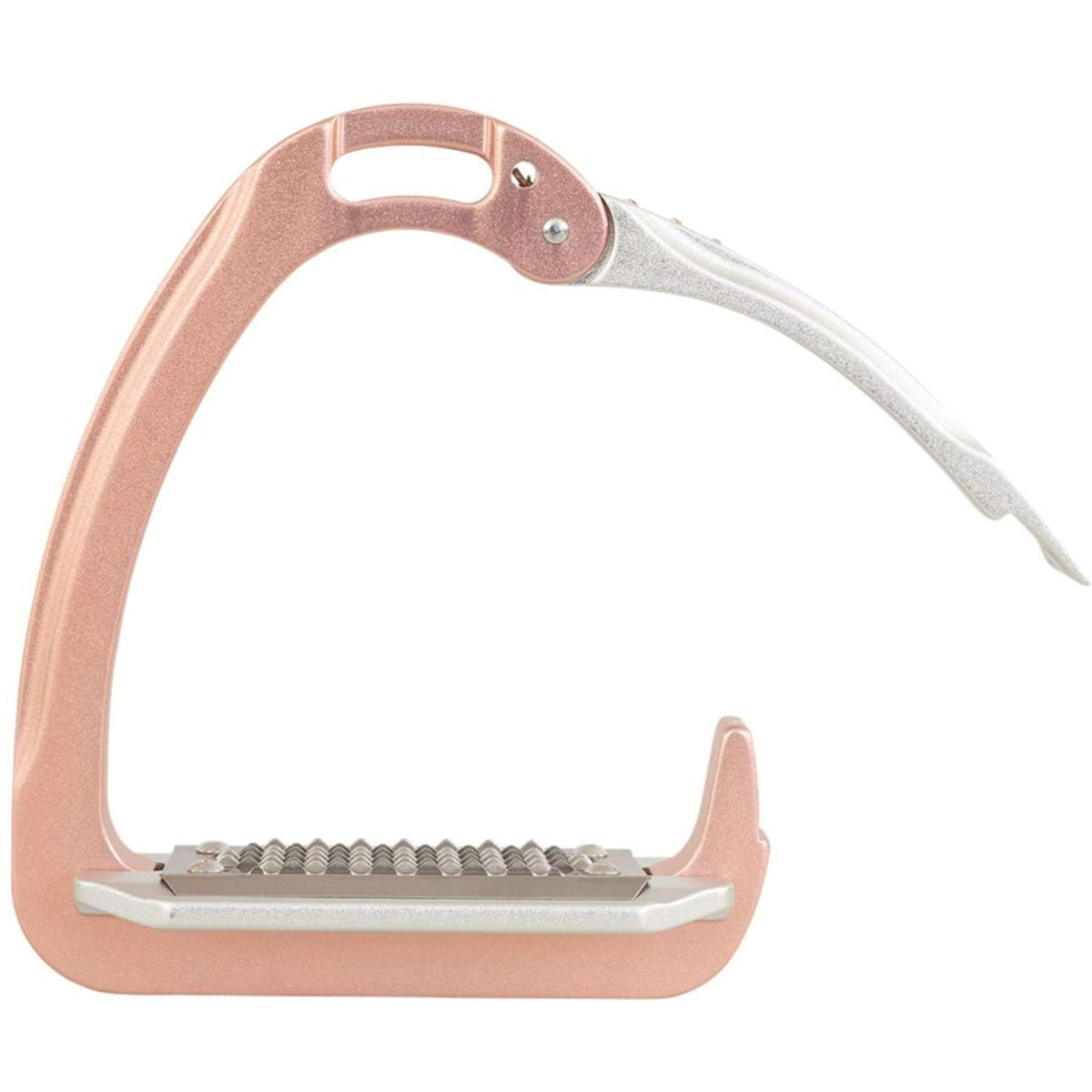 Acavallo Stirrups Arena Alu Plus 2.0 with Rhinestones Antique Rose/Alu