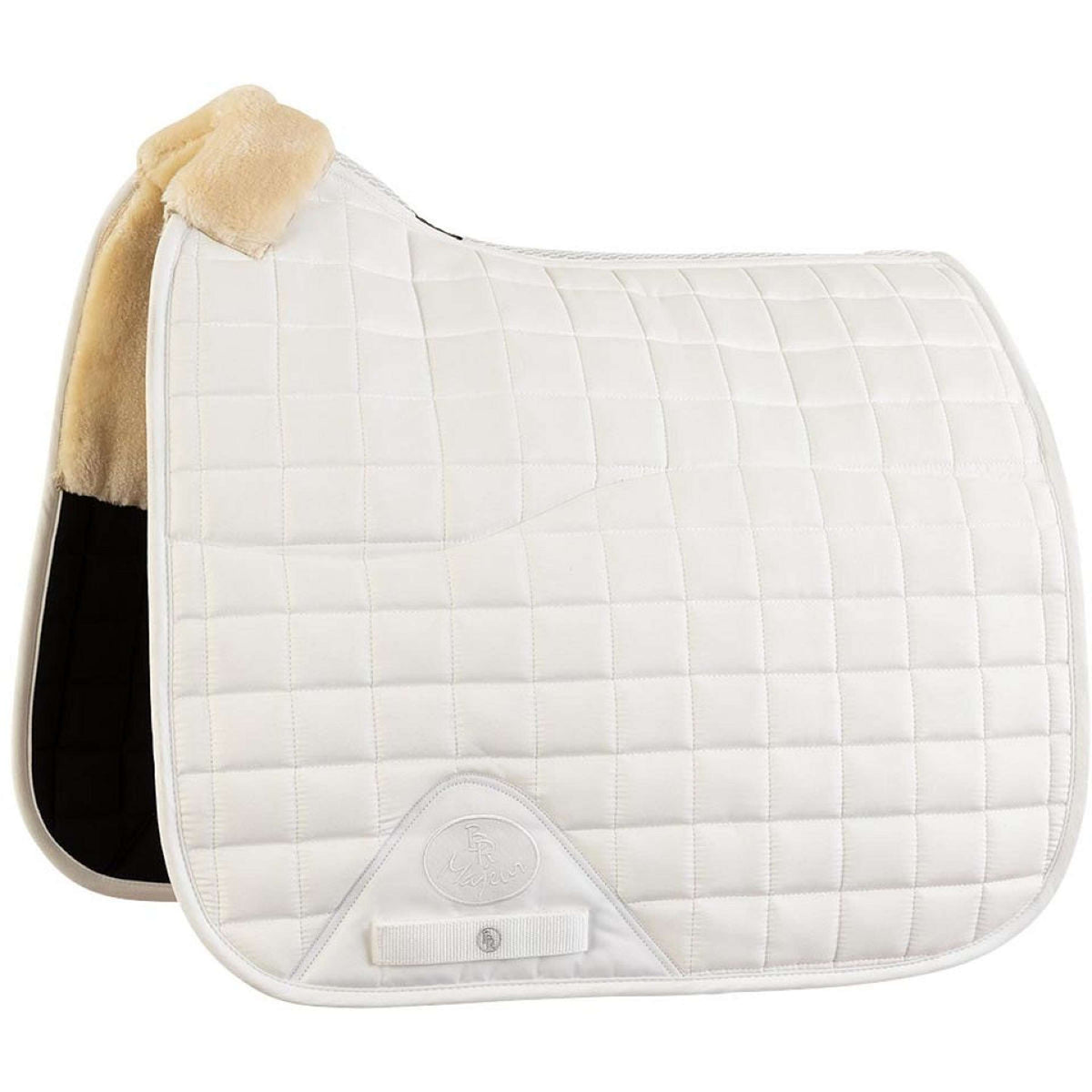 BR Saddlepad Majeur II Dressage Snow White