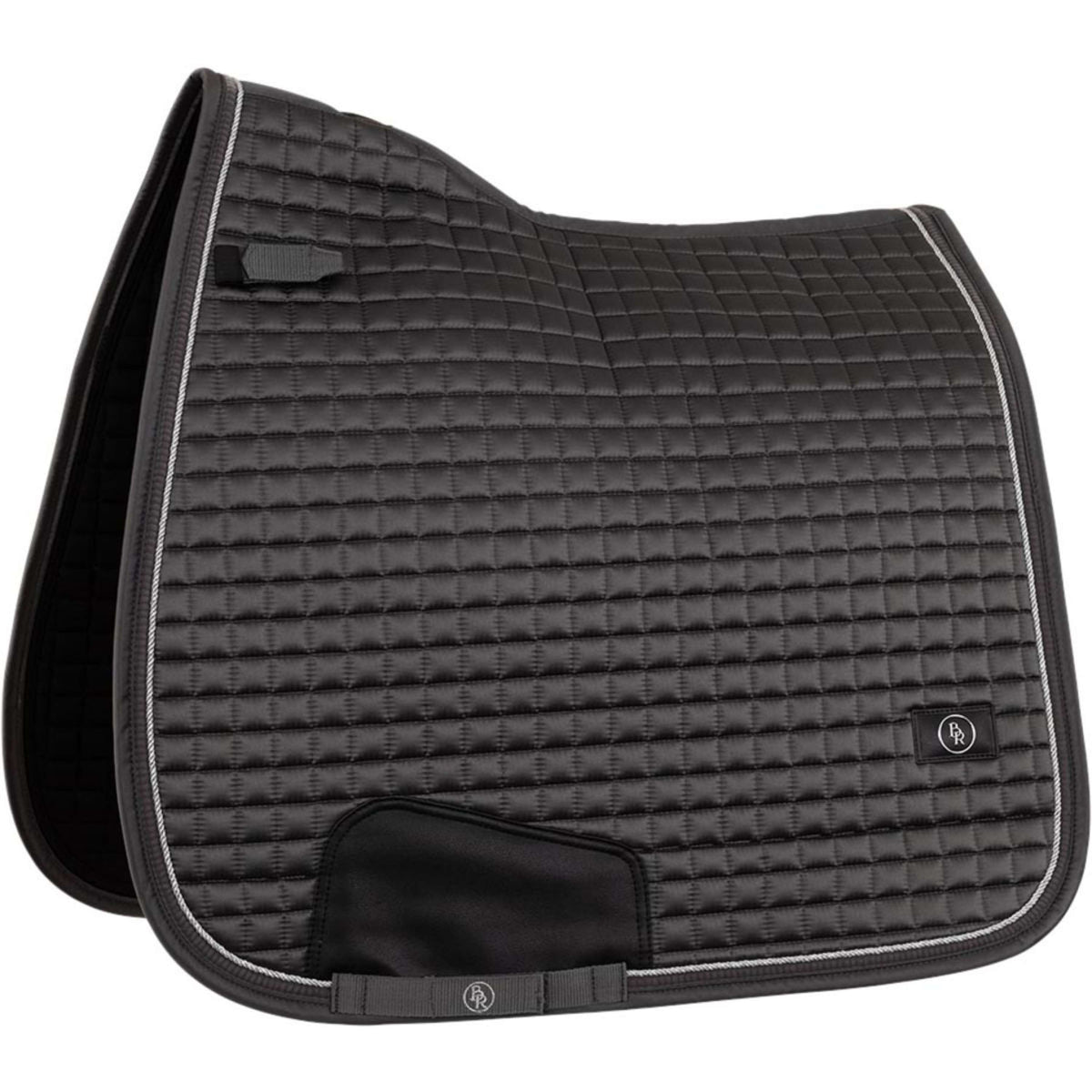 BR Saddlepad Dressage Capri Matt Satin Forged Iron