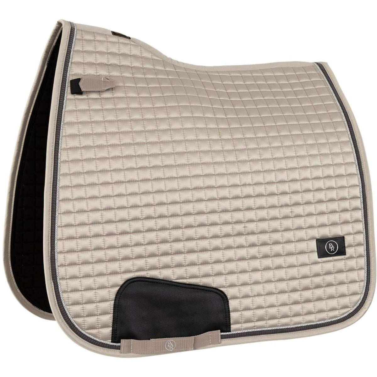 BR Saddlepad Dressage Capri Matt Satin Island Fossil