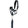 BR Head Collar Set Mini Horse Midnight Navy