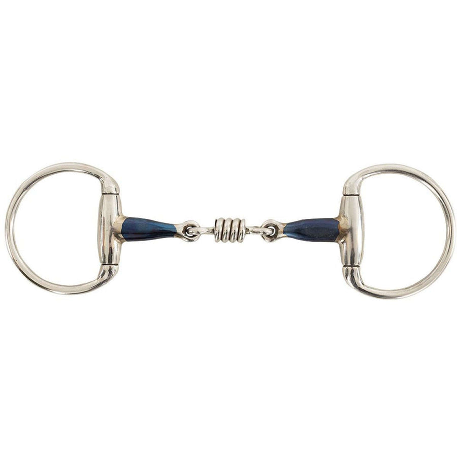 BR Bust snaffle Sweet Iron RVS Roller Double Jointed 14mm