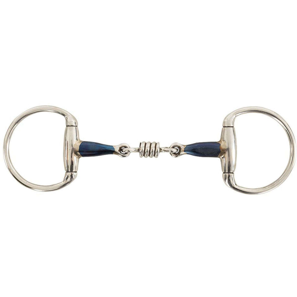 BR Bust snaffle Sweet Iron RVS Roller Double Jointed 14mm