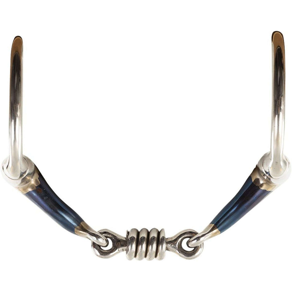 BR Bust snaffle Sweet Iron RVS Roller Double Jointed 14mm