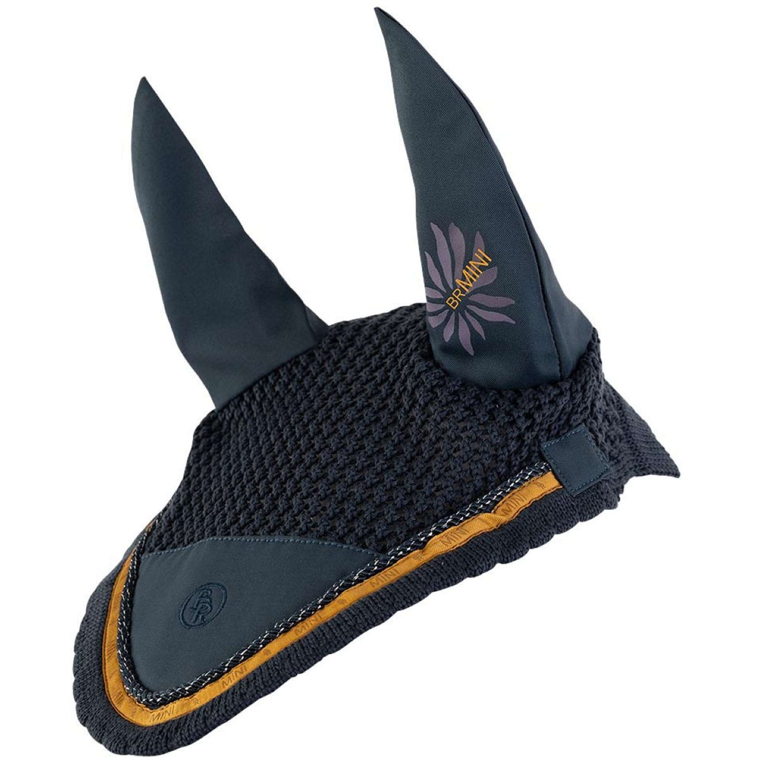 BR Ear Bonnet Mini Horse Midnight Navy