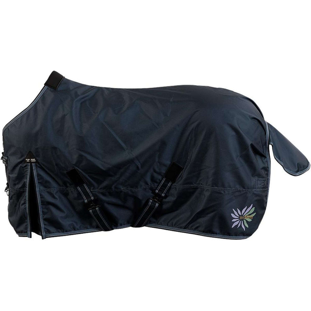 BR Rain Rug Mini Horse 600D 0g Midnight Navy