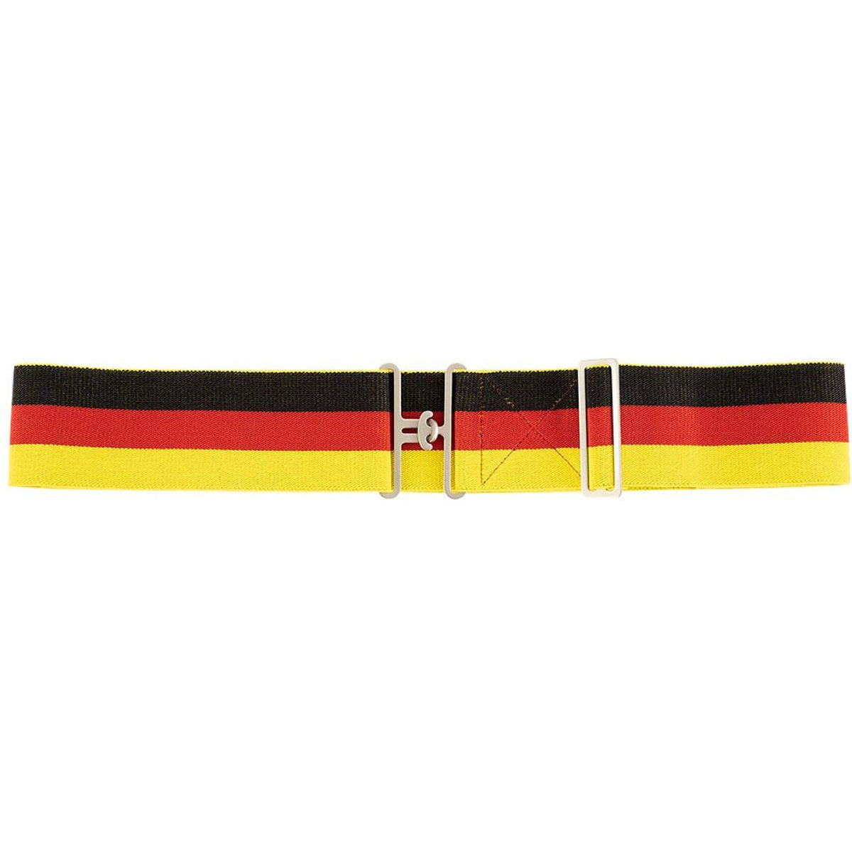 BR Elastic Rug Girth Black/red/yellow