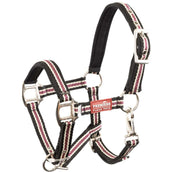 Premiere Foal Halter Vivid Neoprene Black/Beige/Red