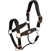 BR Head Collar Rose Gold Black