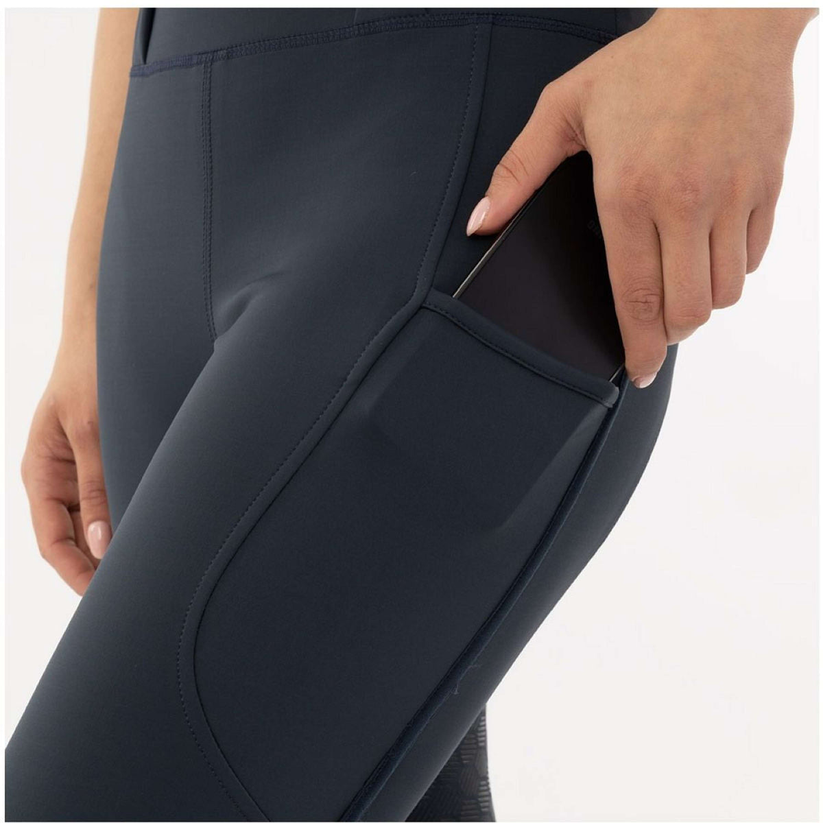 BR Riding Legging Evita Silicon Seat Blueberry