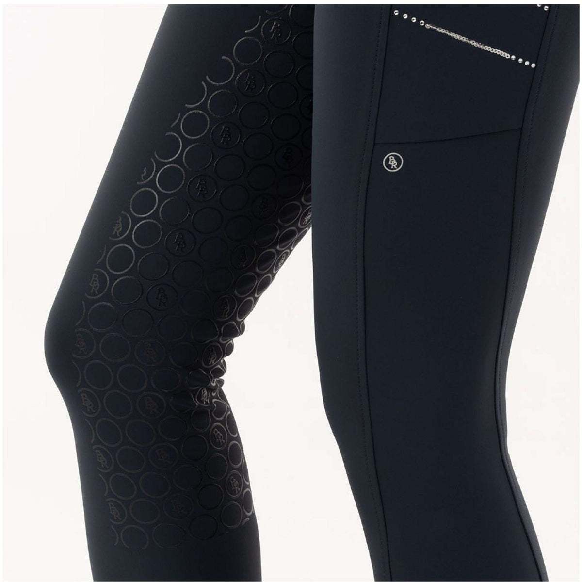 BR Breeches Elisabeth Silicon Seat Blueberry