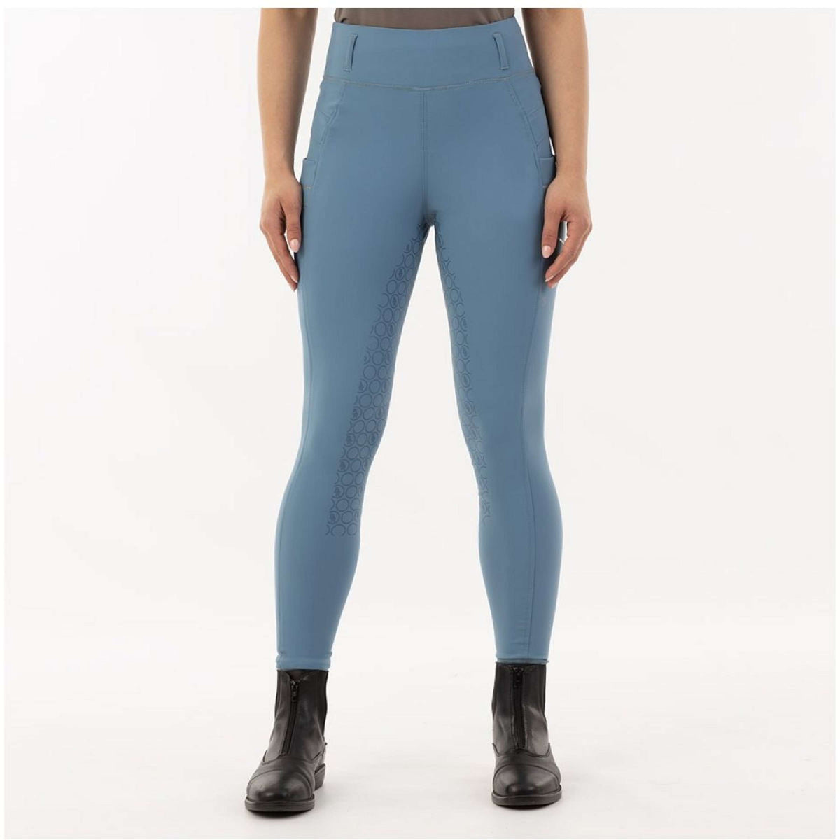 BR Breeches Elisabeth Silicon Seat Captain's Blue