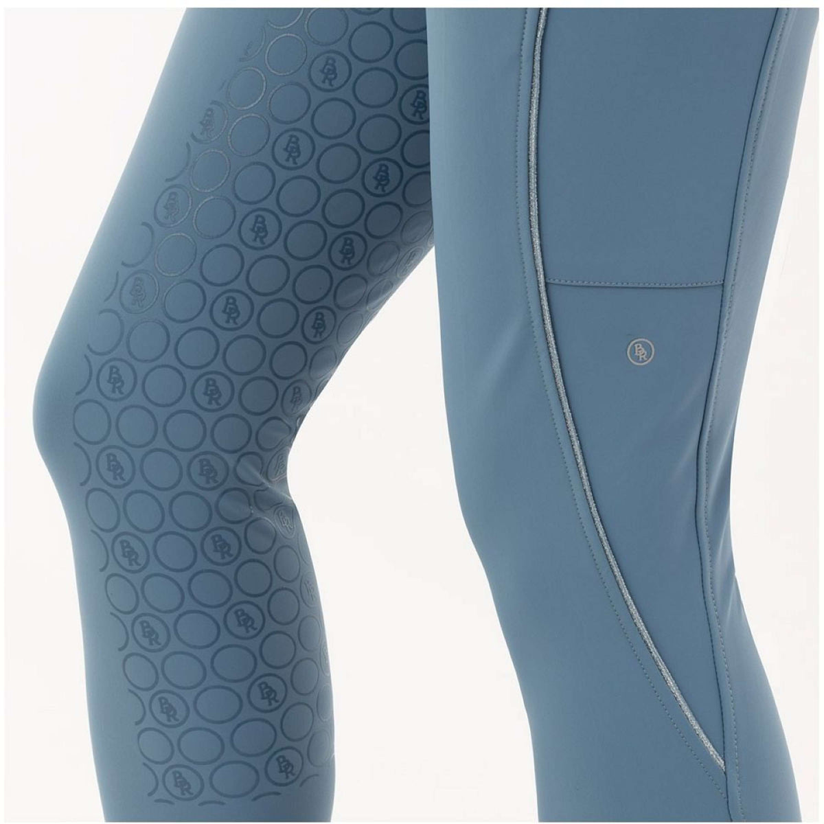 BR Breeches Ember Silicon Seat Captain's Blue