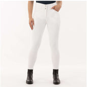 BR Breeches Ember Silicon Seat Snow White