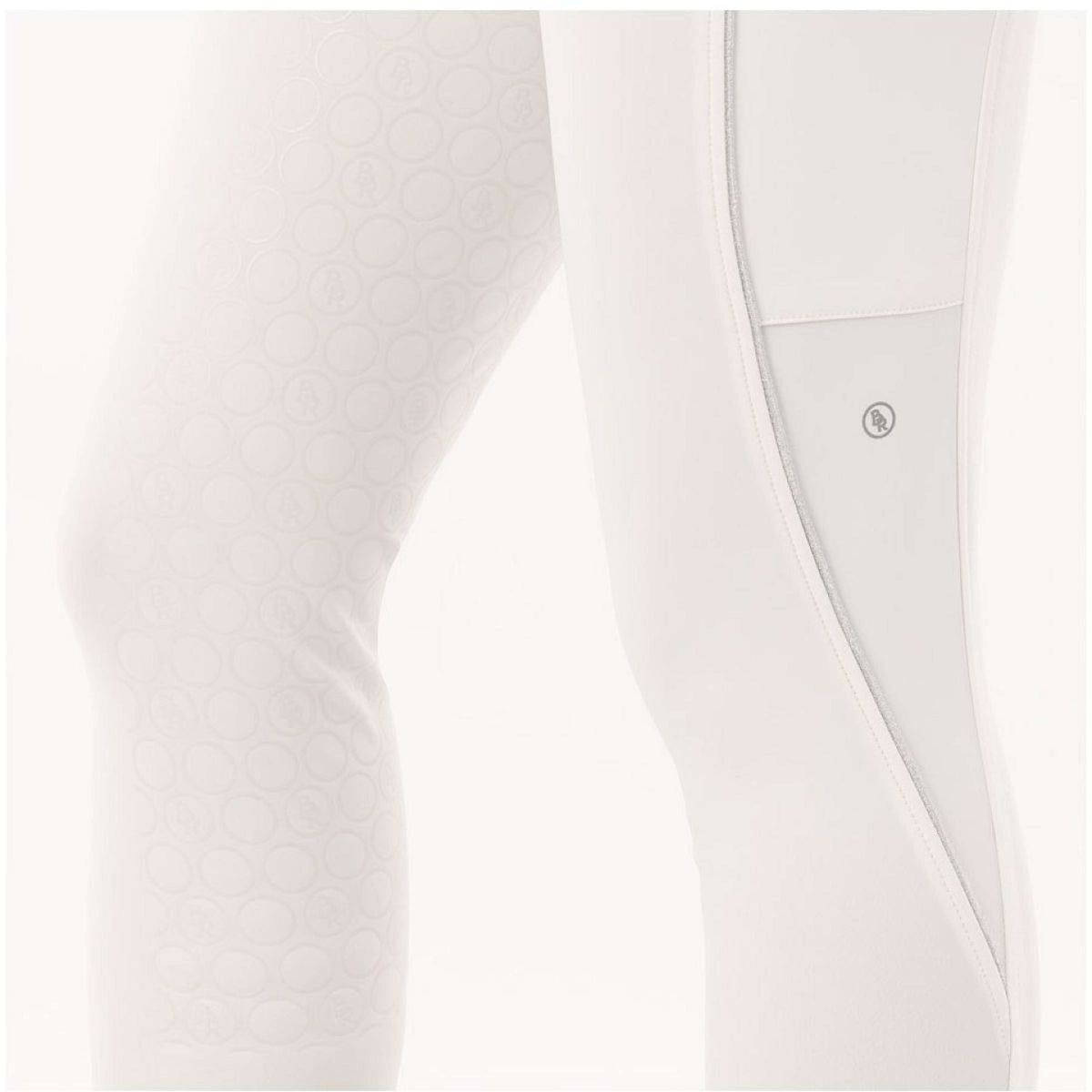 BR Breeches Ember Silicon Seat Snow White