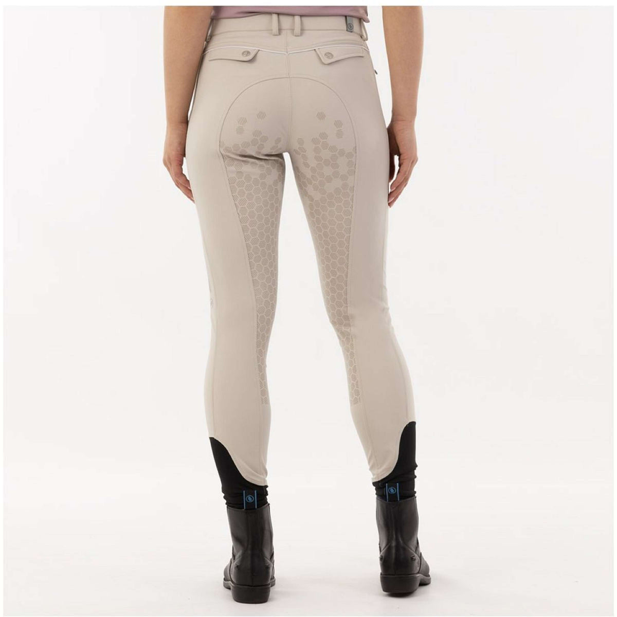 BR Breeches Envy Silicon Seat Dove