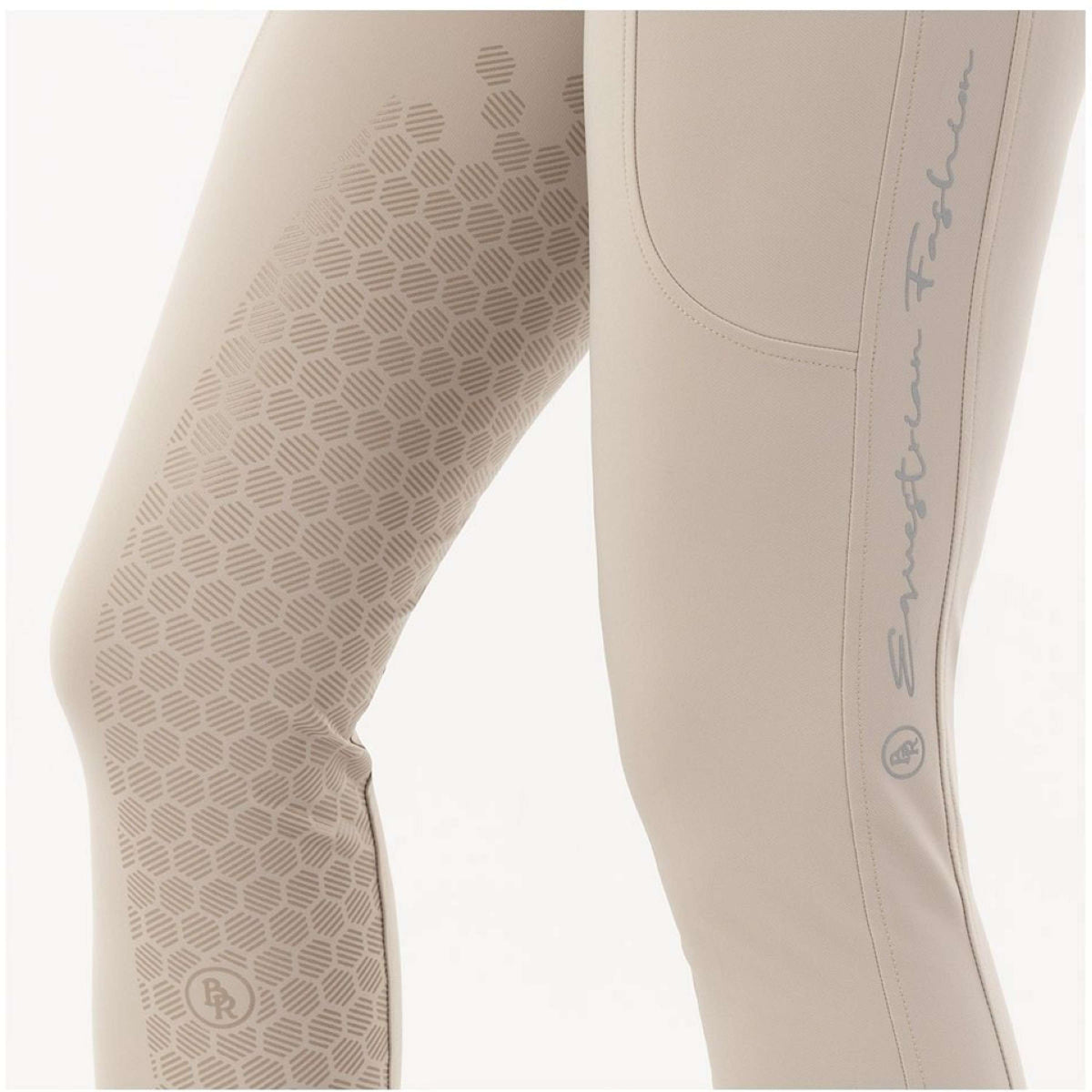 BR Breeches Envy Silicon Seat Dove