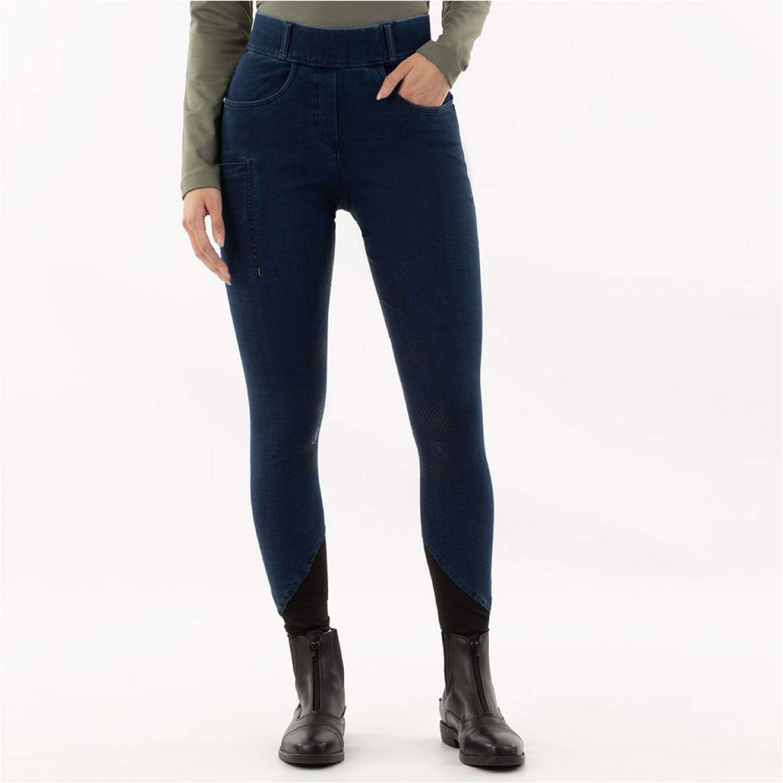 BR Breeches Florence Full Grip Bleu Denim