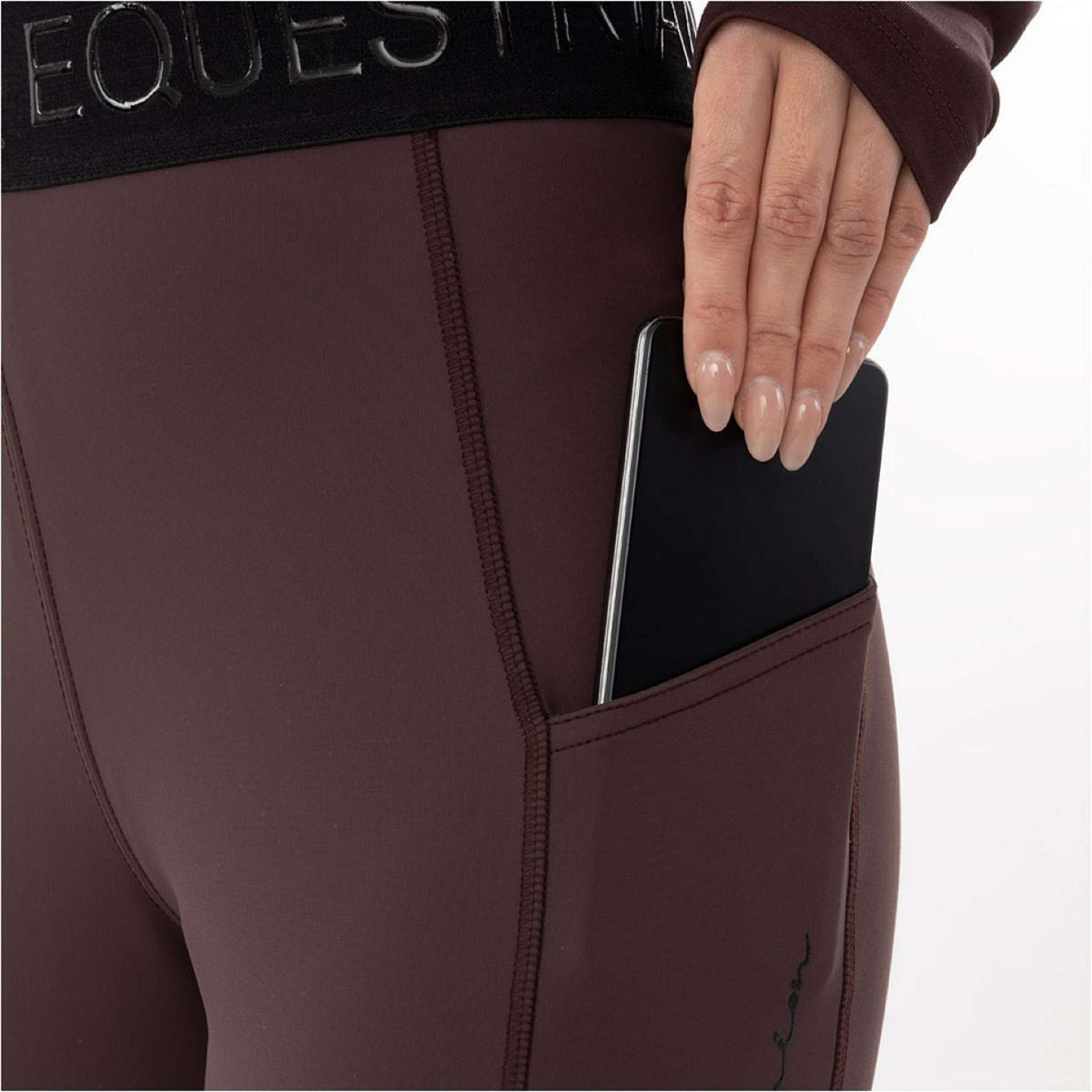 BR Riding Legging Faiga Full Grip Fudge