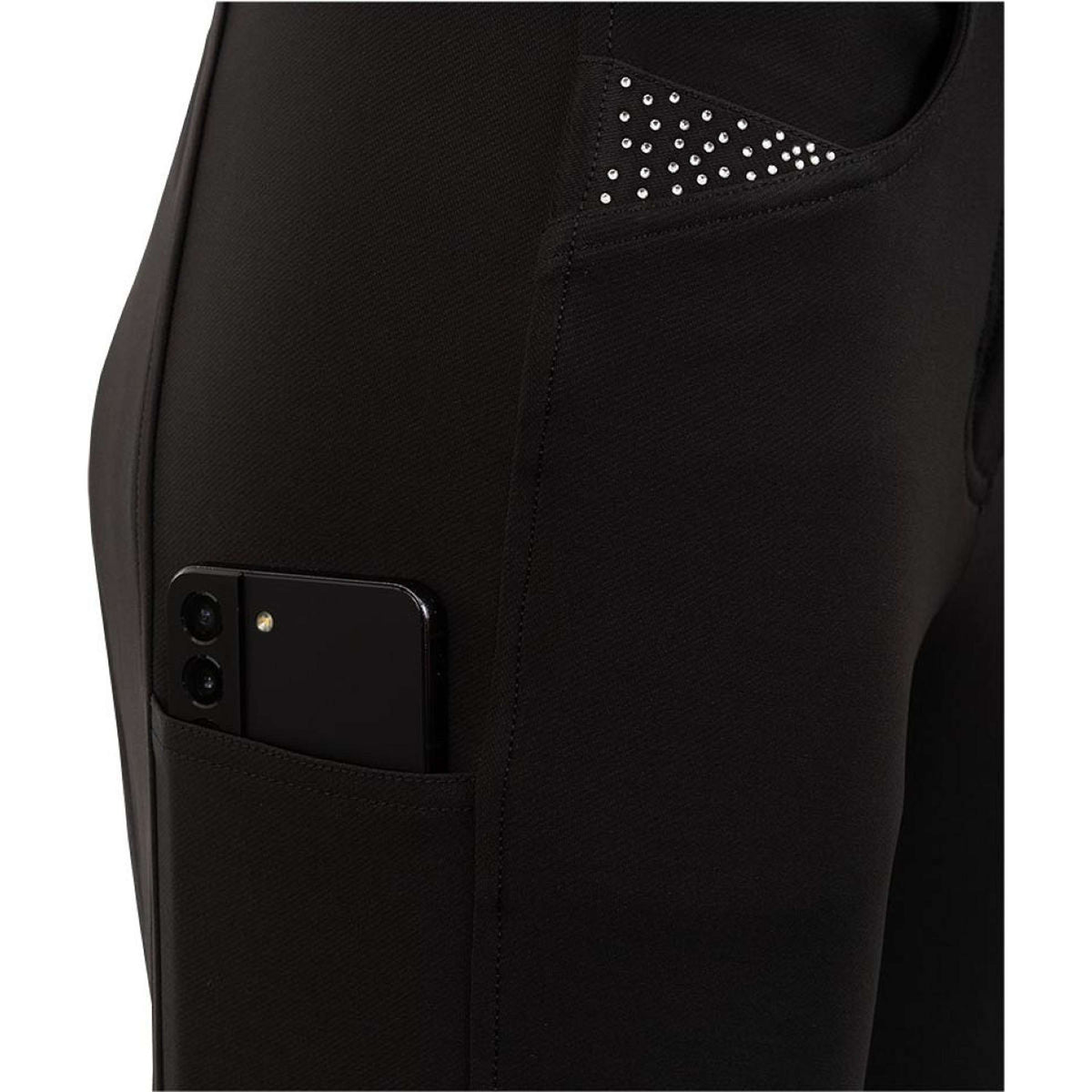 BR Breeches Fabienne Micro Fiber Meteorite