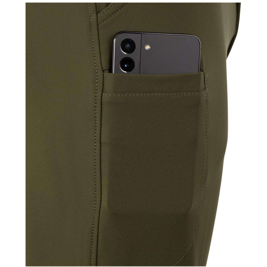 BR Breeches Maikel Silicon Seat Forest Green