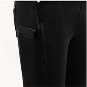 BR Breeches Eevolv Florence Full Grip Black Denim