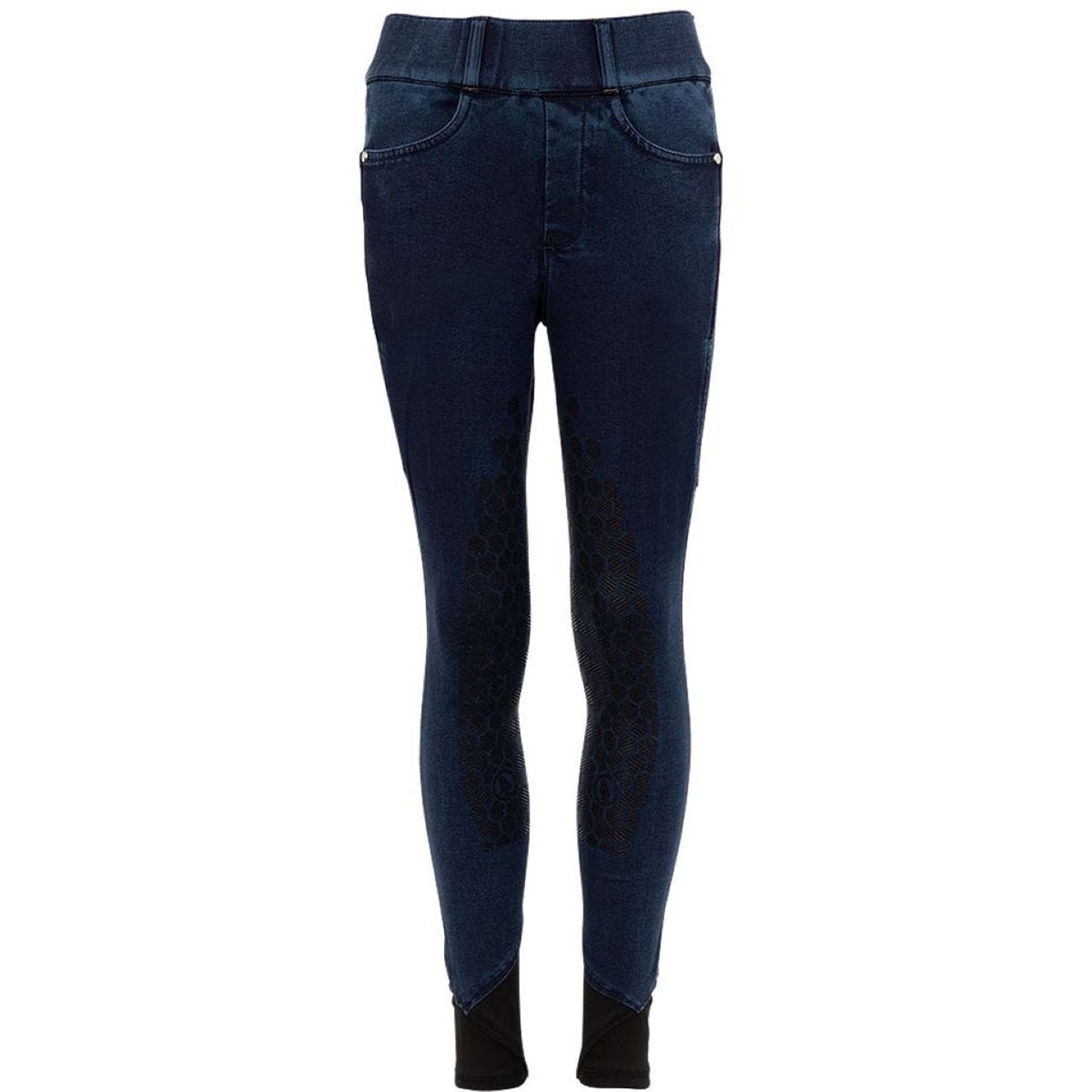 BR Breeches Eevolv Florence Full Grip Bleu Denim