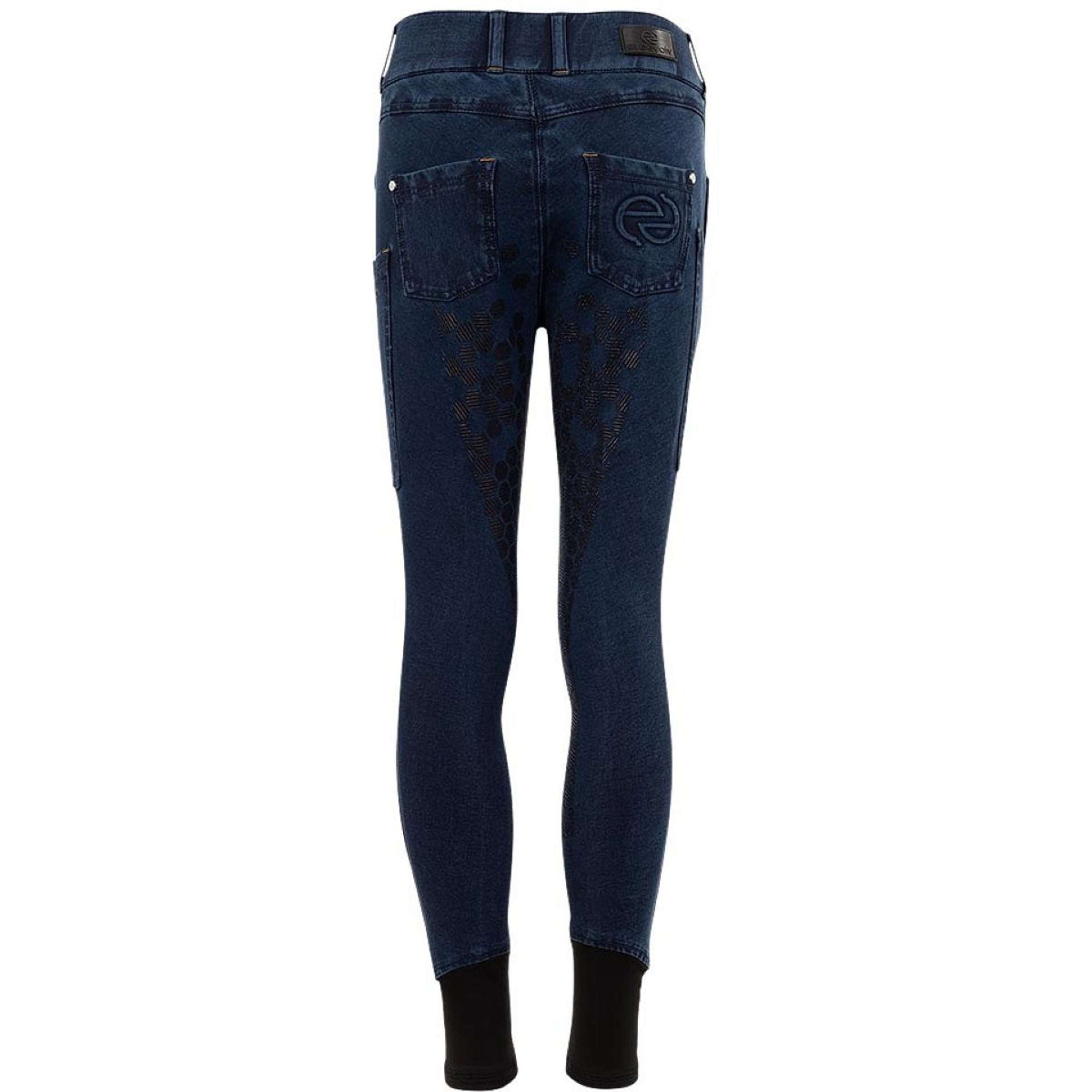 BR Breeches Eevolv Florence Full Grip Bleu Denim