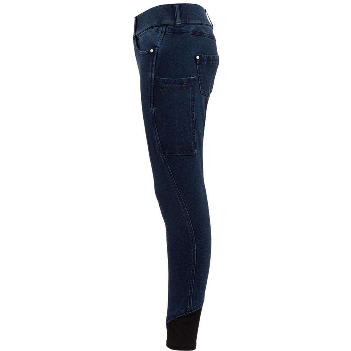 BR Breeches Eevolv Florence Full Grip Bleu Denim