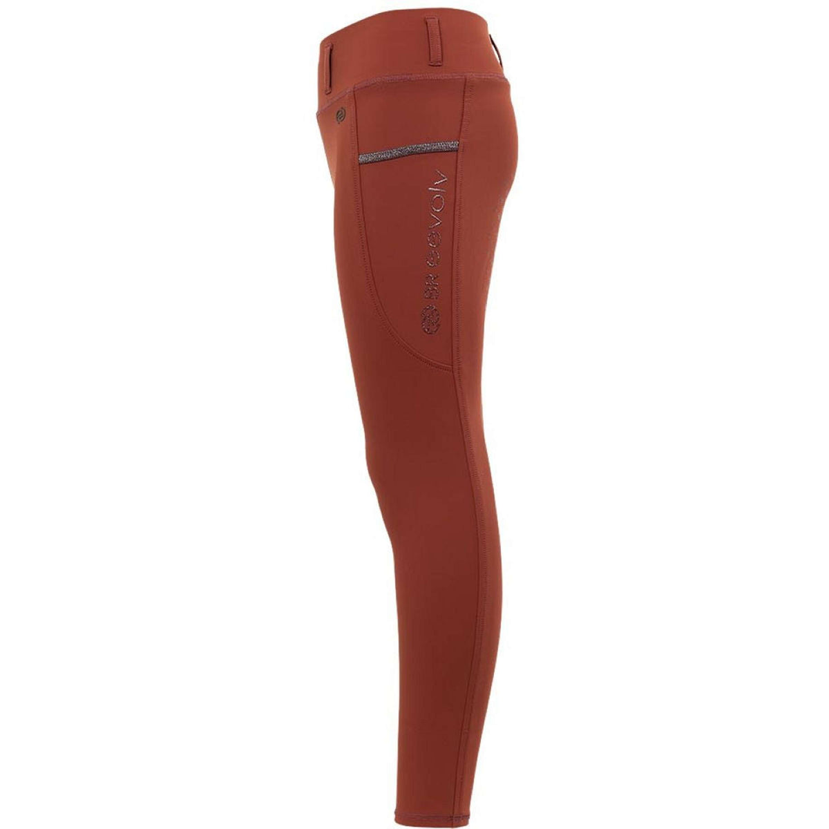 BR Breeches Eevolv Figo Full Grip Roasted Russet