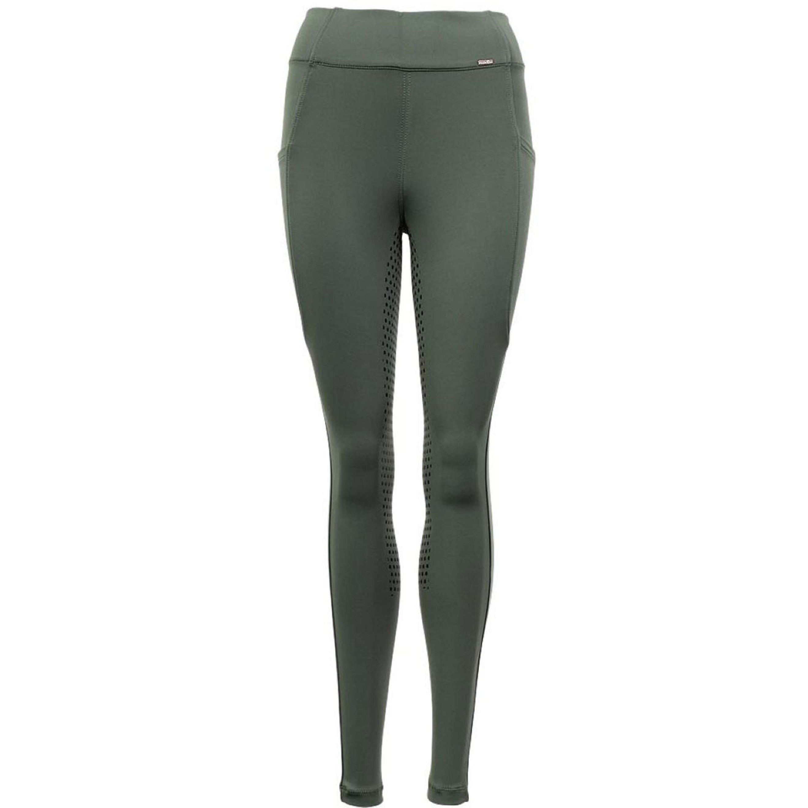 Premiere Riding Legging Bitterroot Silicon Seat Deep Green