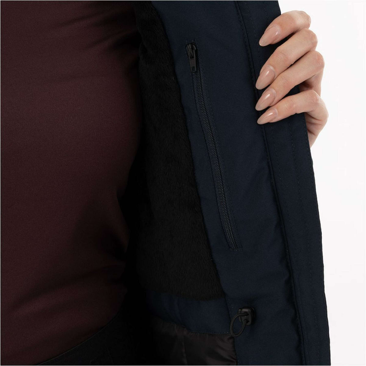 BR Jacket Femke Long Carbon