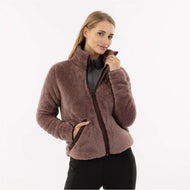 BR Zip-Hoodie Fatima Teddy Twilight Mauve