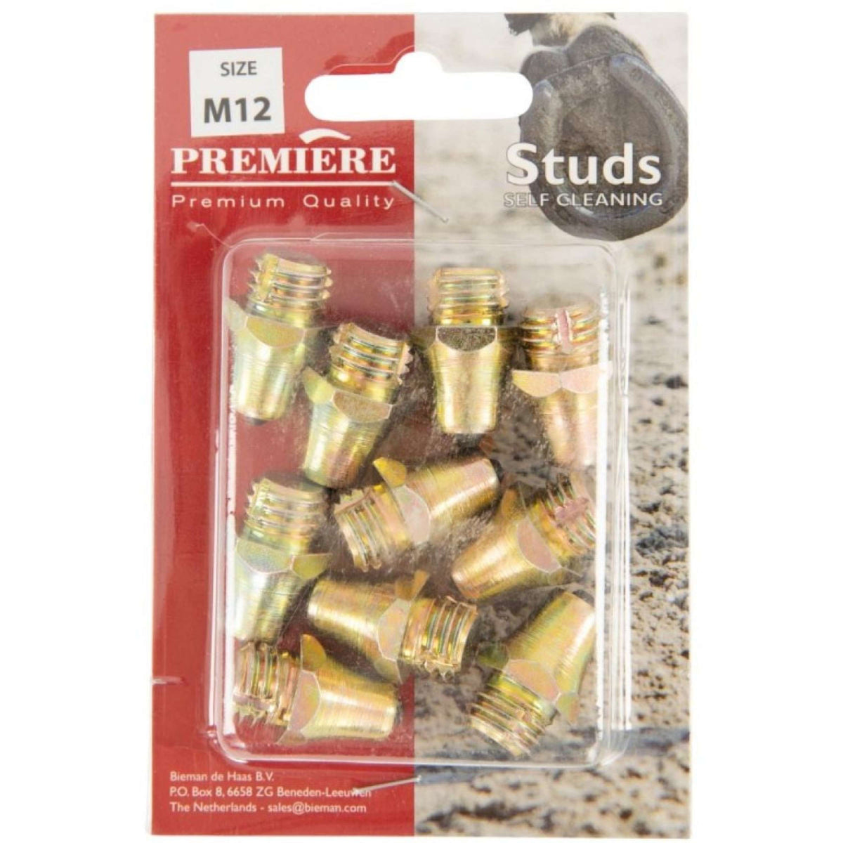 Premiere Studs Self Cleaning M12 Pointed Hexagon