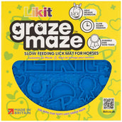 Likit Licking Mat Graze Maze Blue