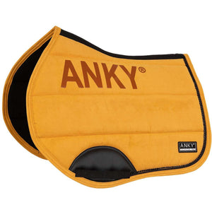 ANKY Saddlepad Suede XB242111 Jumping Spruce Yellow