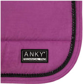 ANKY Saddlepad Suede XB242111 Jumping Striking Purple