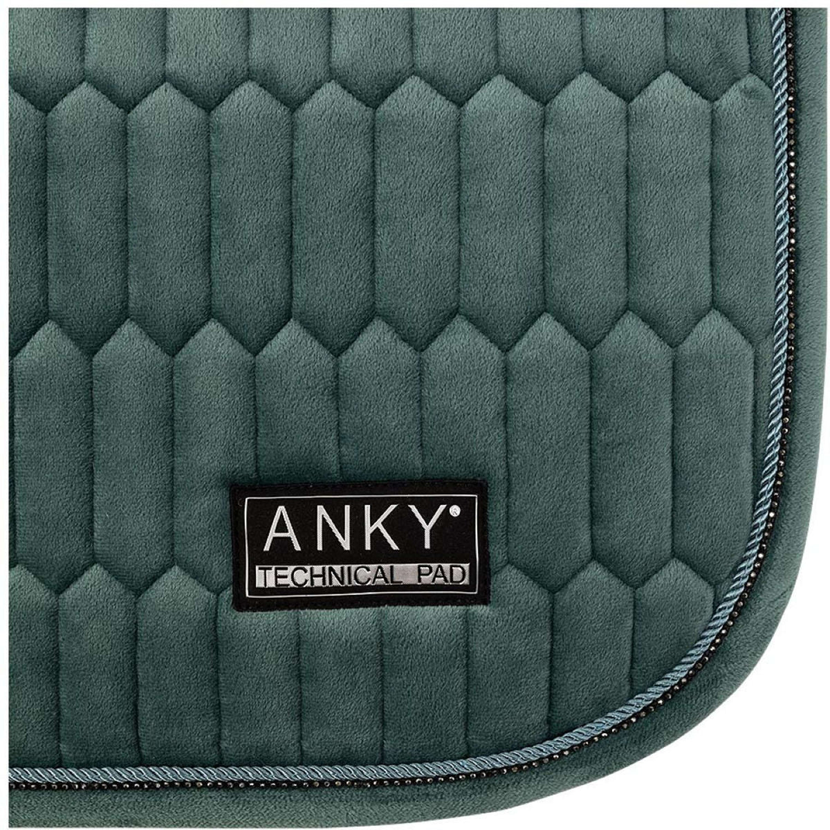 ANKY Saddlepad Velvet XB242113 Jumping Silver Pine