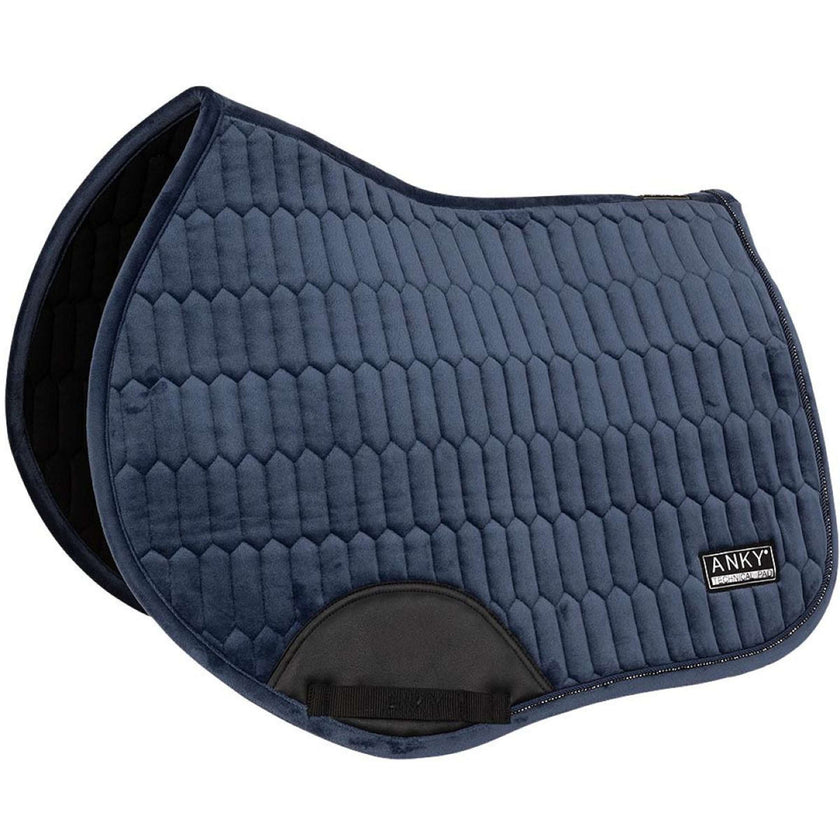 ANKY Saddlepad Velvet XB242113 Jumping Mood Indigo