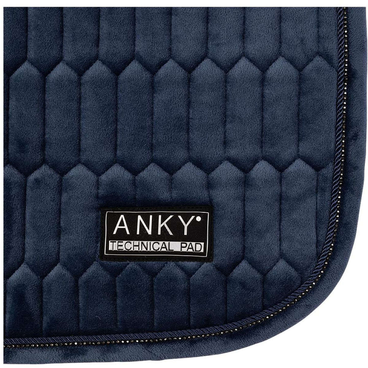 ANKY Saddlepad Velvet XB242113 Jumping Mood Indigo