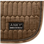 ANKY Saddlepad Velvet XB242113 Jumping Teak