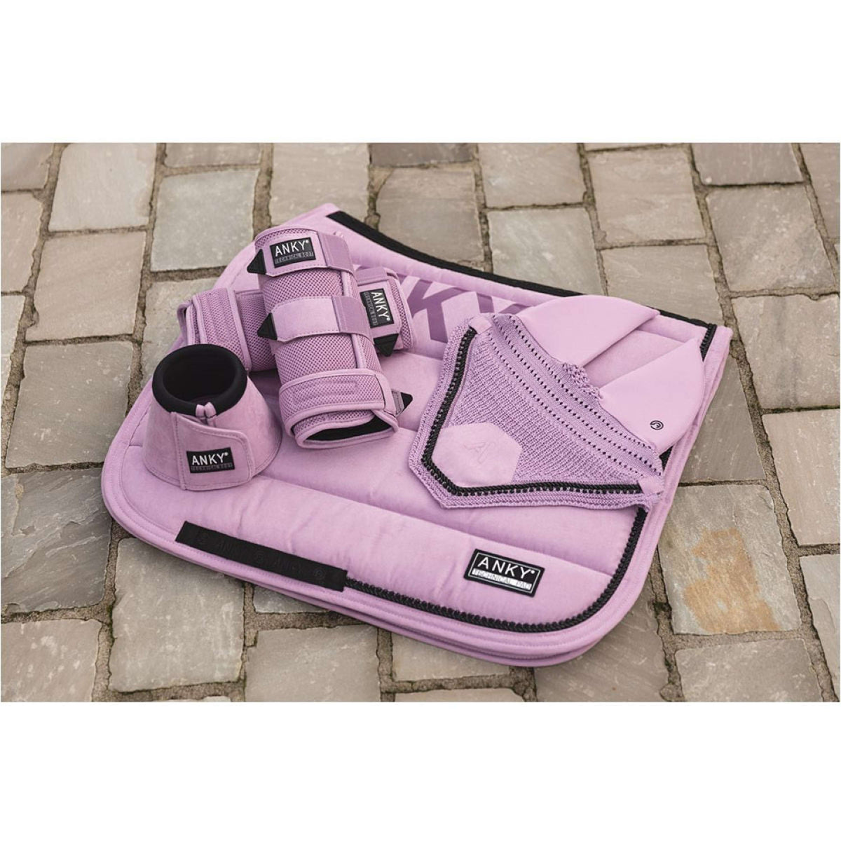 ANKY Saddlepad Suede XB242110 Dressage Lavender Herb