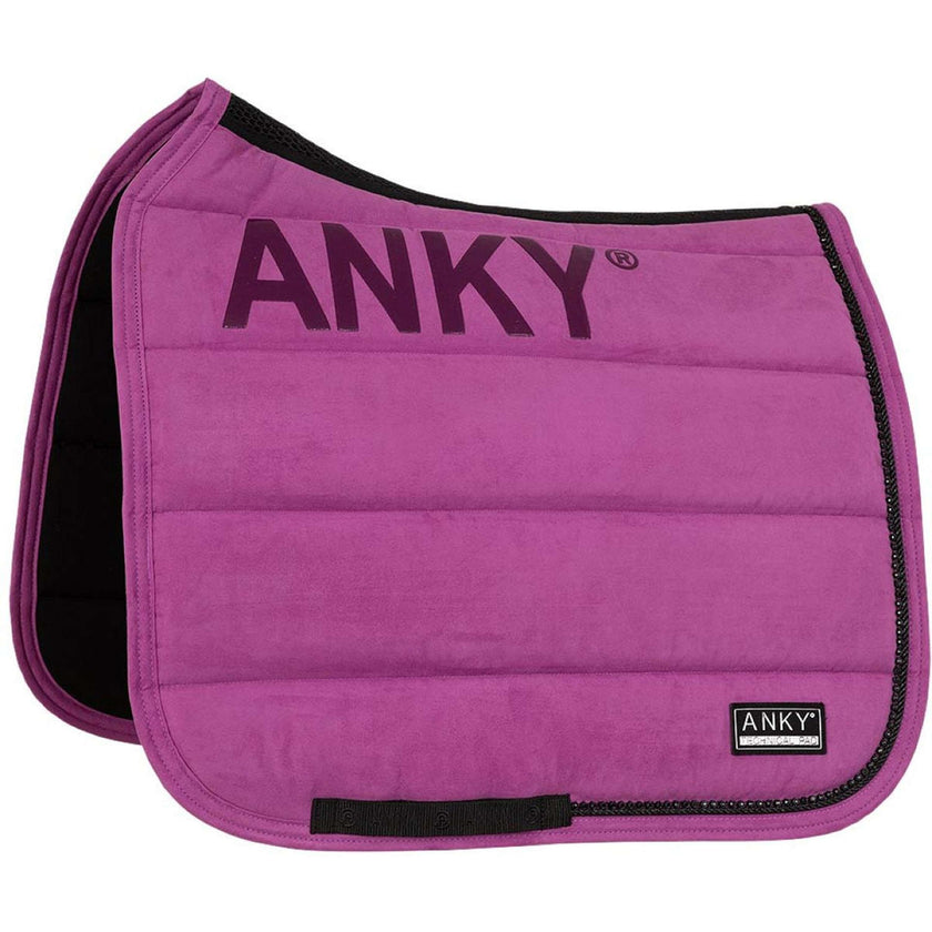 ANKY Saddlepad Suede XB242110 Dressage Striking Purple